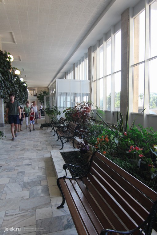 Зимний сад санатория Горный воздух фото